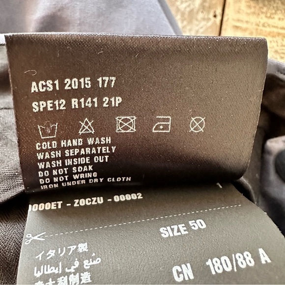 PRADA-MEN’S Cotton Dress Pant (Size:50) - Picture 9 of 12